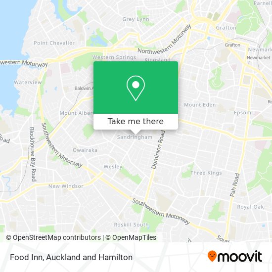 Food Inn map