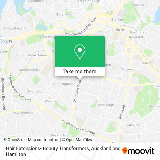 Hair Extensions- Beauty Transformers map