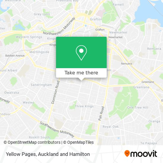 Yellow Pages map