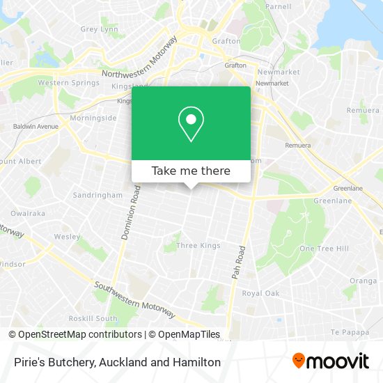 Pirie's Butchery map