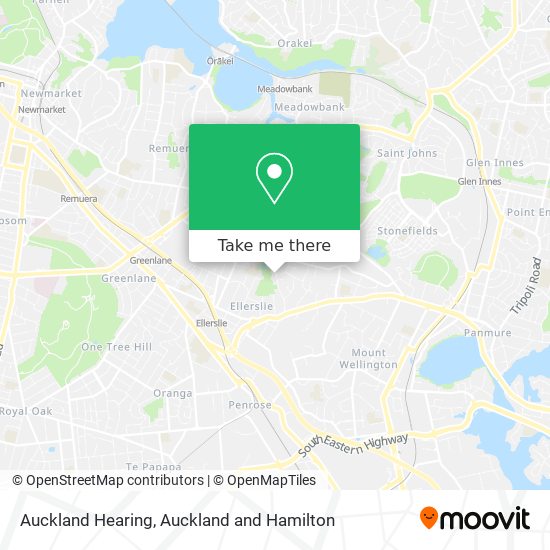 Auckland Hearing map
