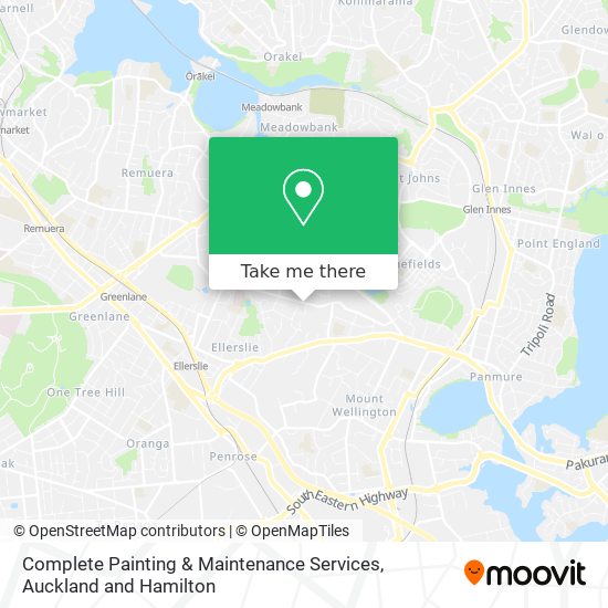 Complete Painting & Maintenance Services map