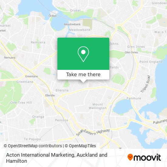 Acton International Marketing地图