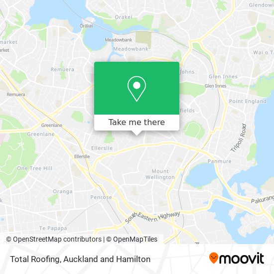 Total Roofing map