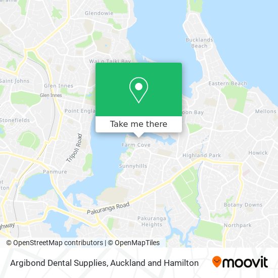 Argibond Dental Supplies map