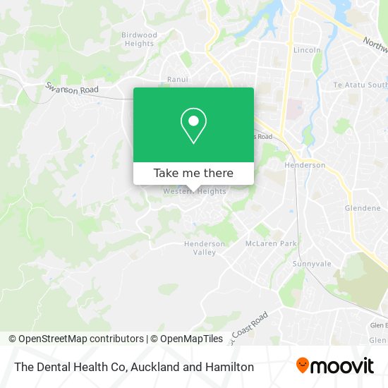 The Dental Health Co map