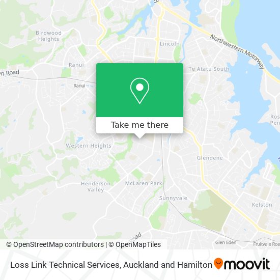 Loss Link Technical Services map