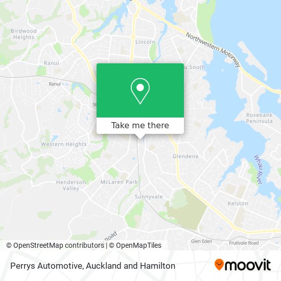 Perrys Automotive map