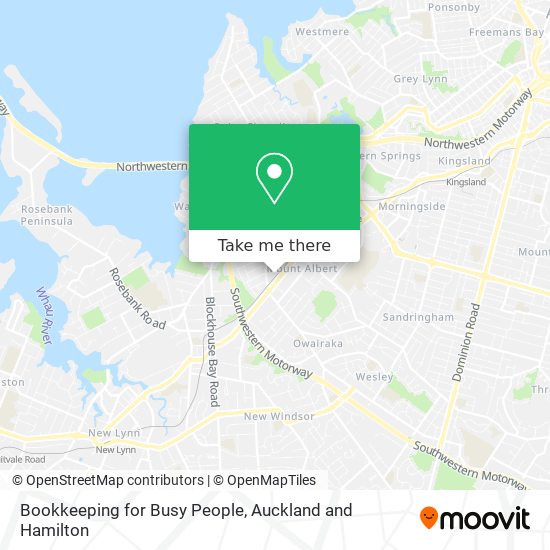 Bookkeeping for Busy People map