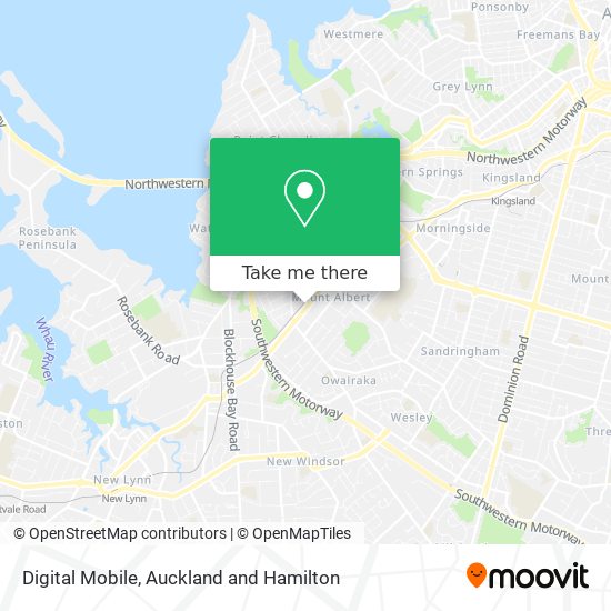 Digital Mobile map