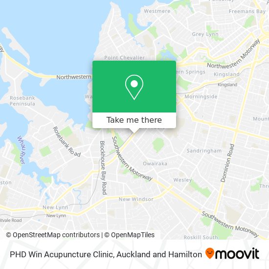 PHD Win Acupuncture Clinic map