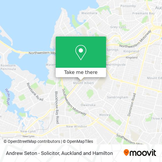 Andrew Seton - Solicitor map