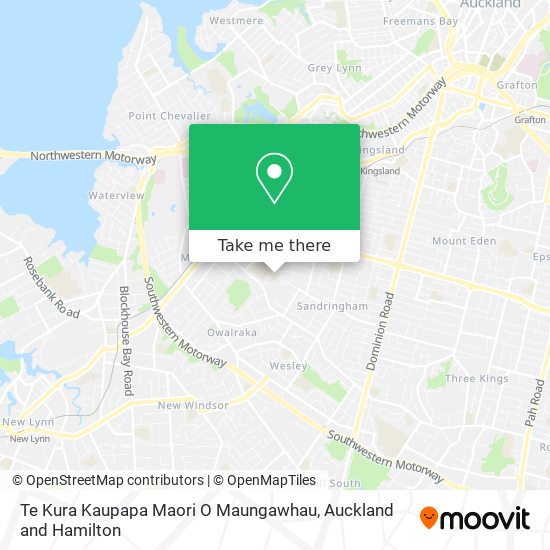 Te Kura Kaupapa Maori O Maungawhau map