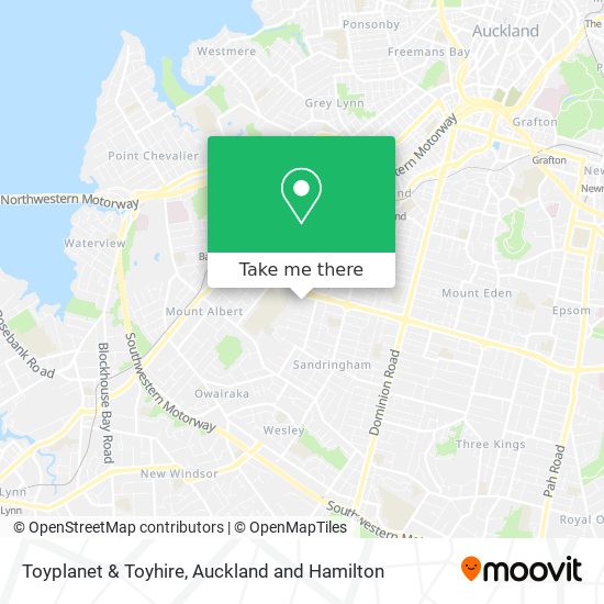 Toyplanet & Toyhire map