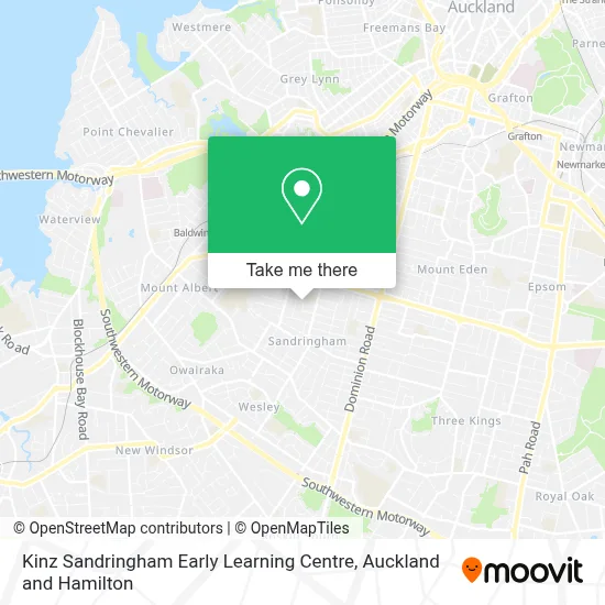 Kinz Sandringham Early Learning Centre map