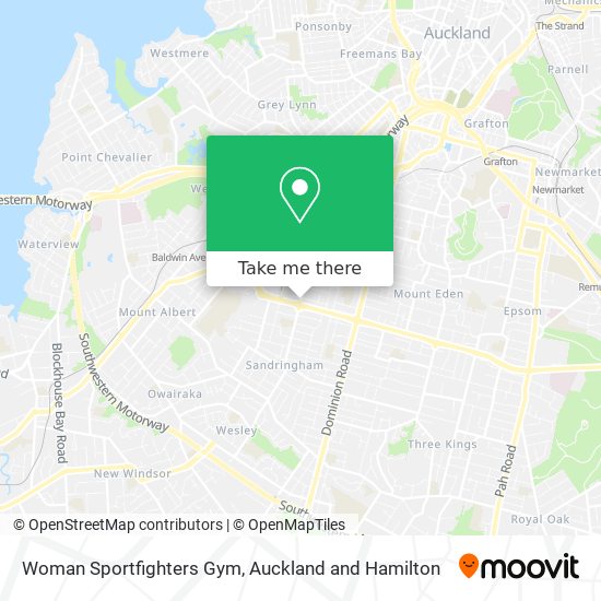 Woman Sportfighters Gym map