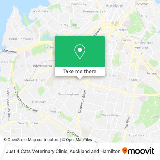 Just 4 Cats Veterinary Clinic map
