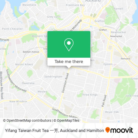 Yifang Taiwan Fruit Tea 一芳 map