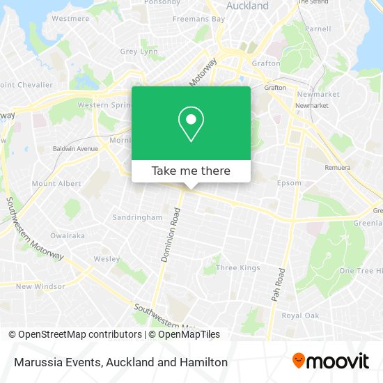Marussia Events map
