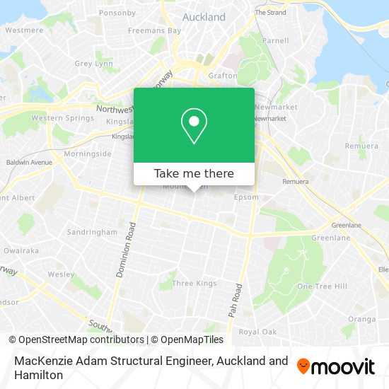 MacKenzie Adam Structural Engineer map