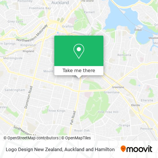 Logo Design New Zealand map