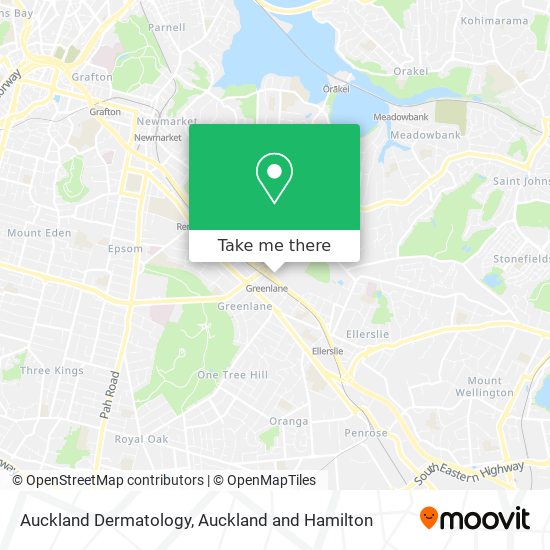 Auckland Dermatology地图