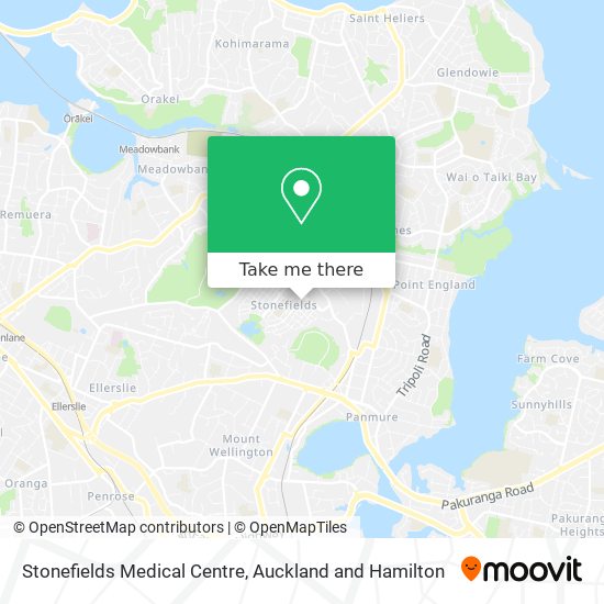 Stonefields Medical Centre map