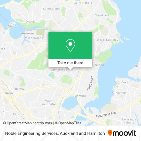 Noble Engineering Services map