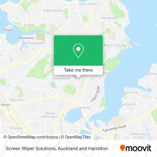 Screen Wiper Solutions map