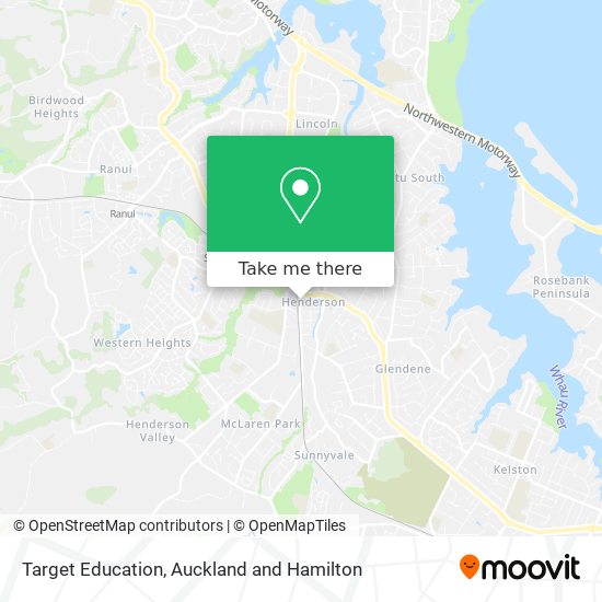 Target Education map
