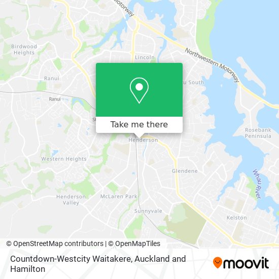 Countdown-Westcity Waitakere地图