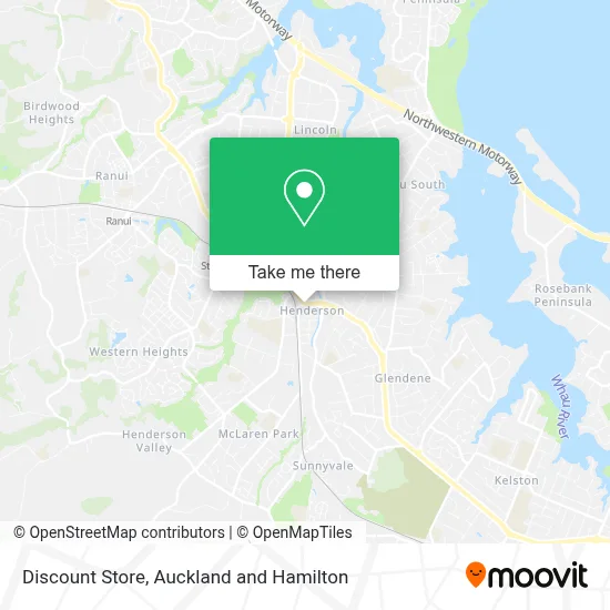 Discount Store map