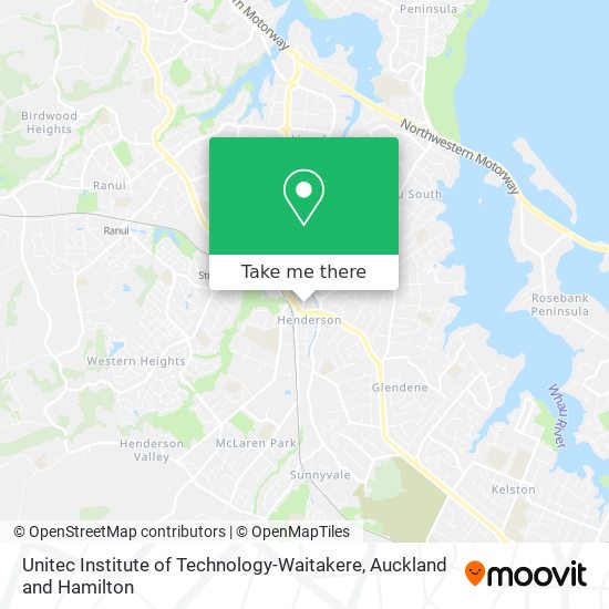 Unitec Institute of Technology-Waitakere地图