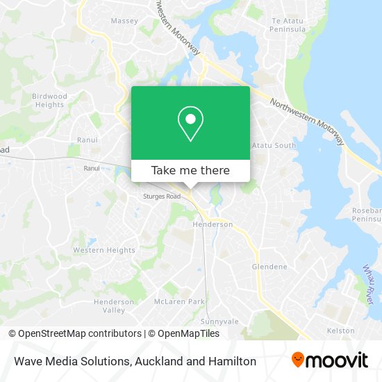 Wave Media Solutions map