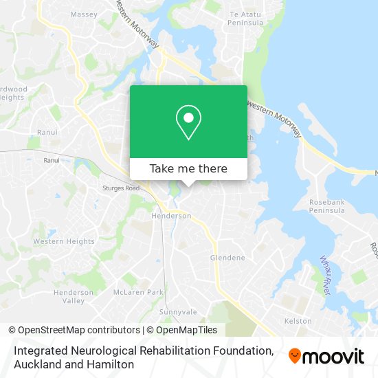 Integrated Neurological Rehabilitation Foundation map