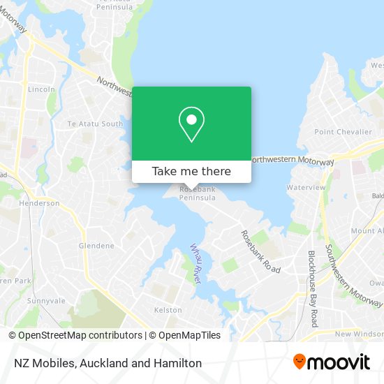 NZ Mobiles map
