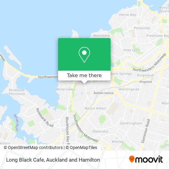 Long Black Cafe map