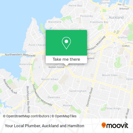 Your Local Plumber map