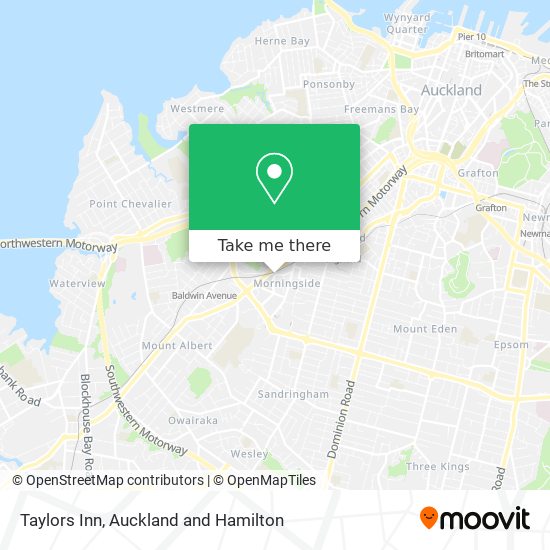 Taylors Inn map