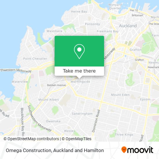 Omega Construction map