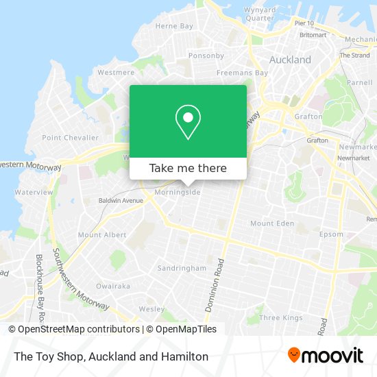 The Toy Shop map