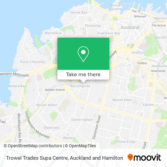 Trowel Trades Supa Centre map