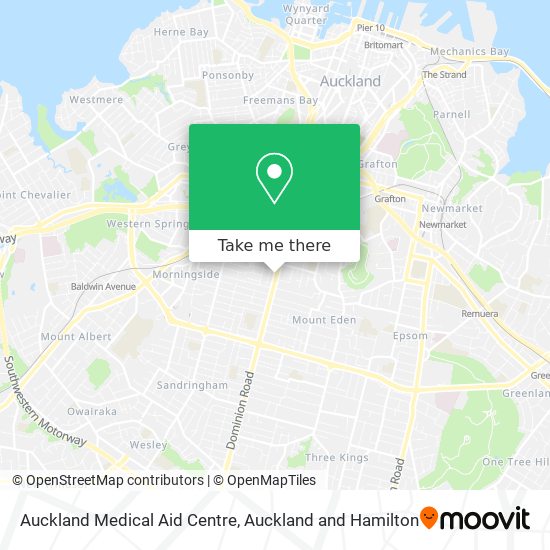 Auckland Medical Aid Centre地图