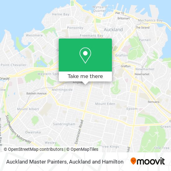 Auckland Master Painters地图