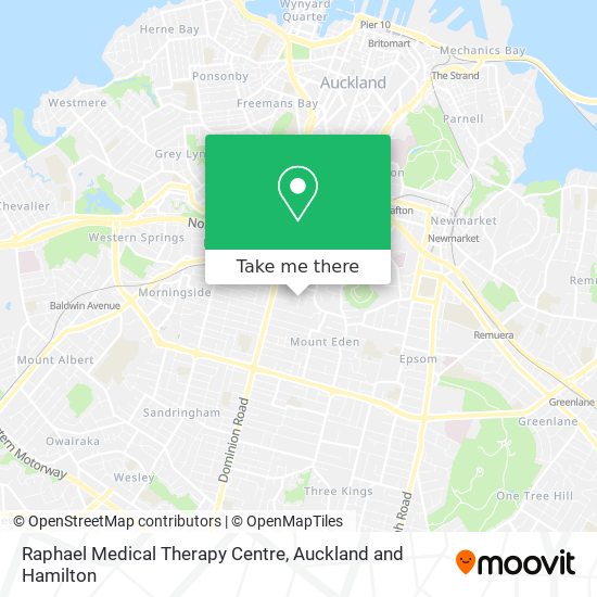 Raphael Medical Therapy Centre map