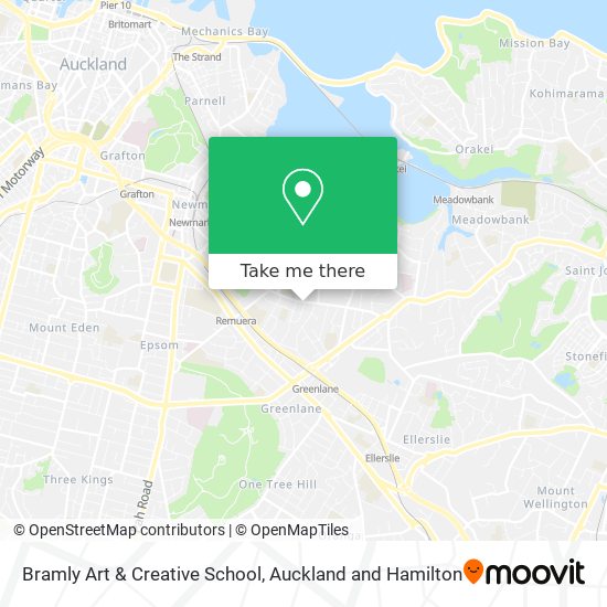 Bramly Art & Creative School map