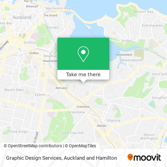 Graphic Design Services map