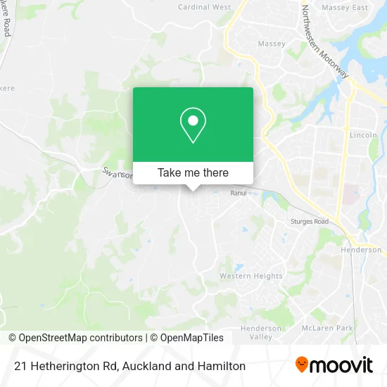 21 Hetherington Rd map