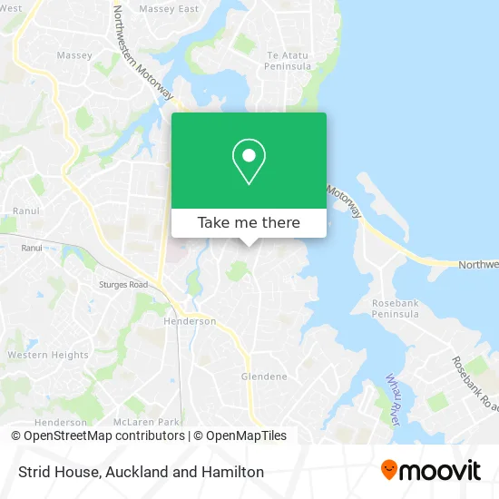 Strid House map