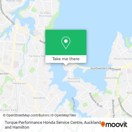 Torque Performance Honda Service Centre map